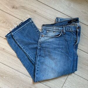 J Brand Cropped Denim Jeans